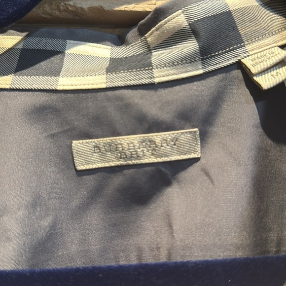 Burberry Brit Men’s Gray Long Sleeve Button Up Shirt M - Picture 3 of 7
